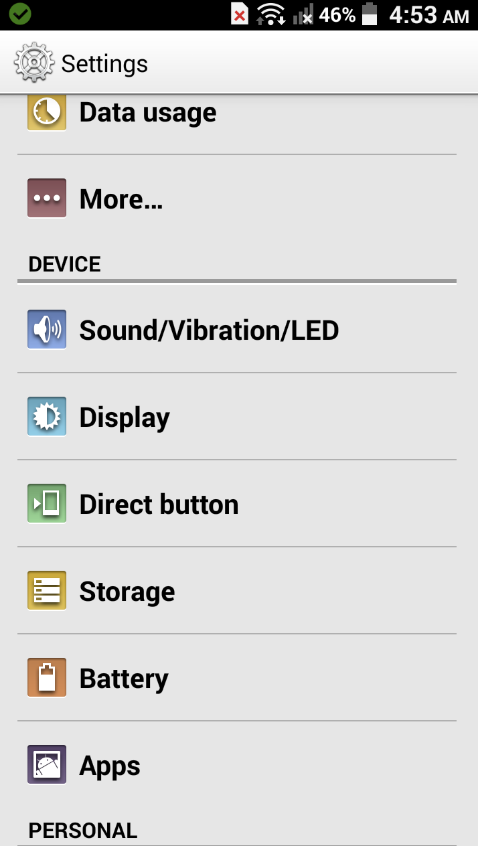 Map PTT button on Kyocera Torque – Zello Work