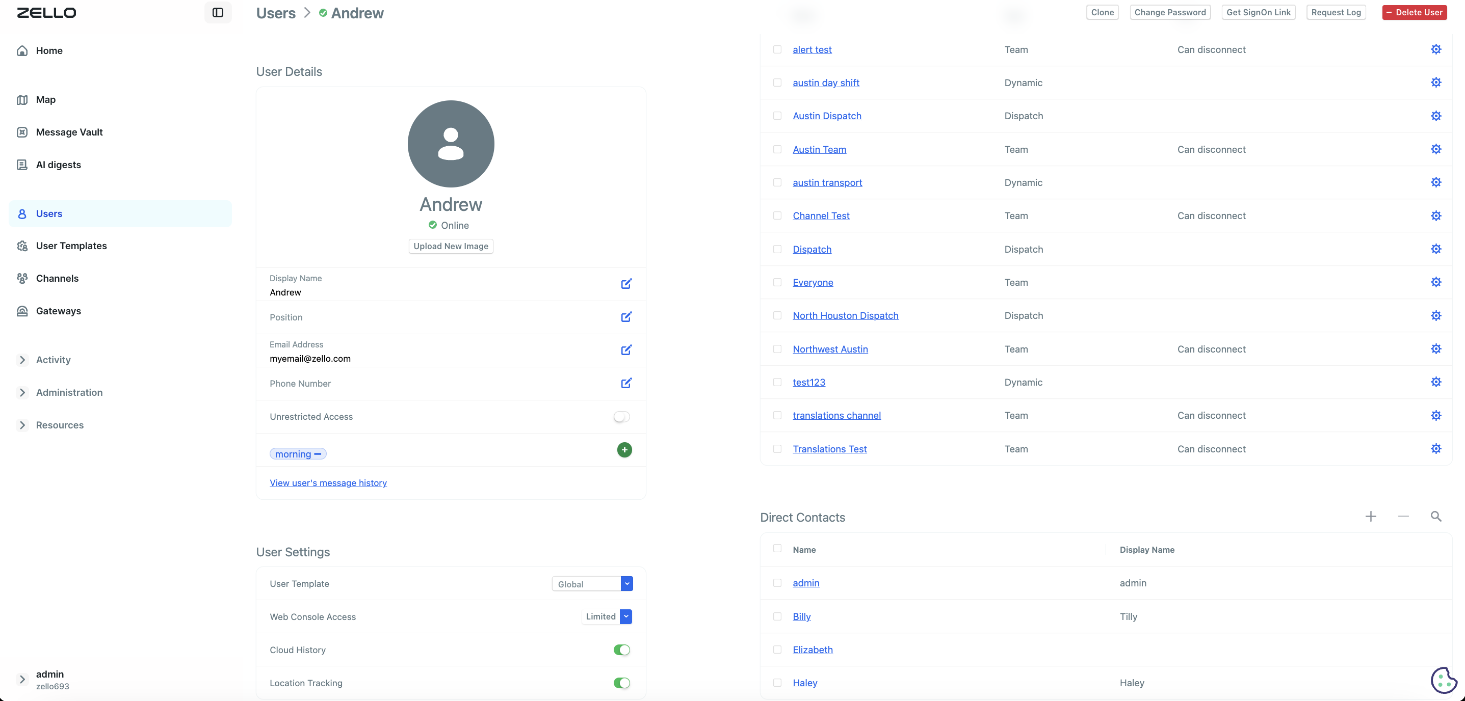 updated interface user details page.png
